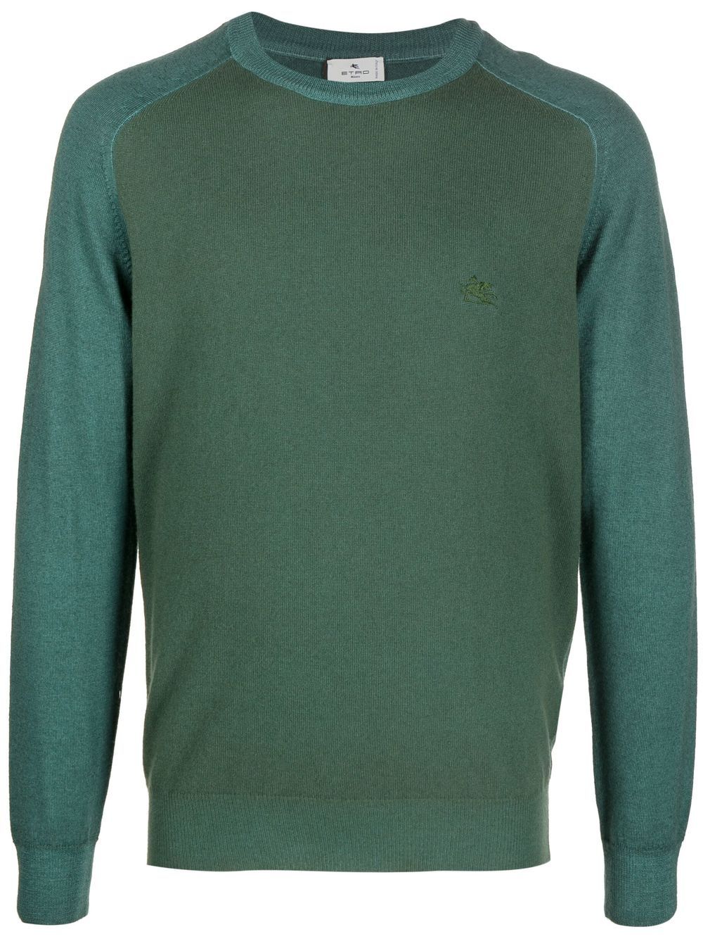 ETRO fine-knit virgin wool jumper - Green von ETRO