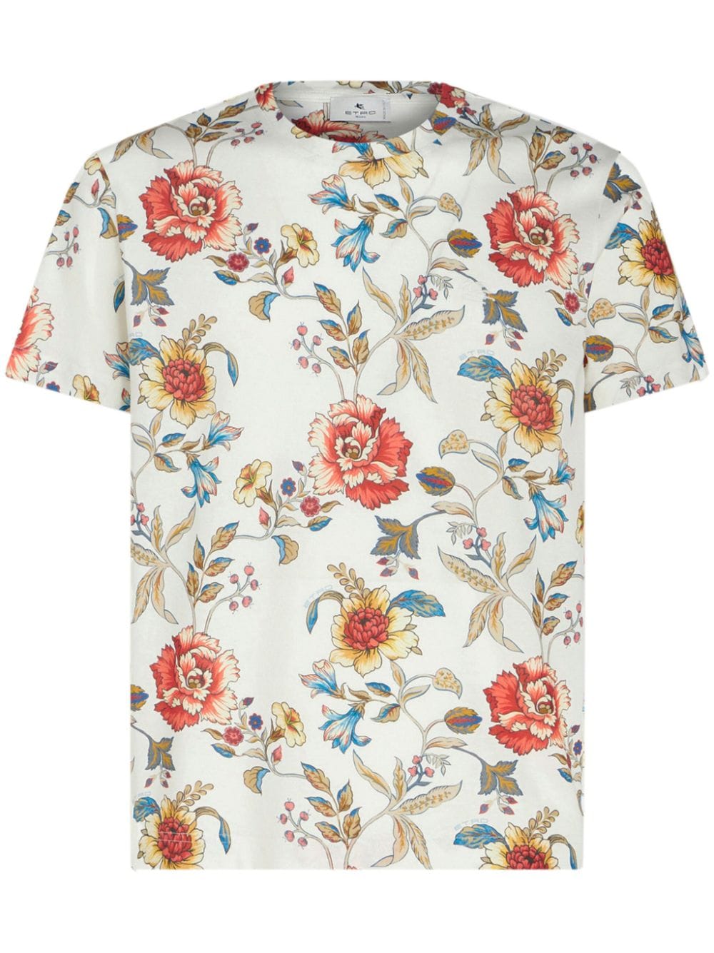 ETRO floral-print cotton T-shirt - White von ETRO