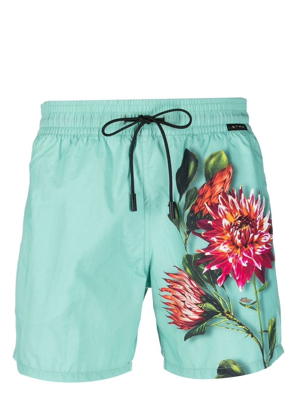 ETRO floral-print swim shorts - Blue von ETRO