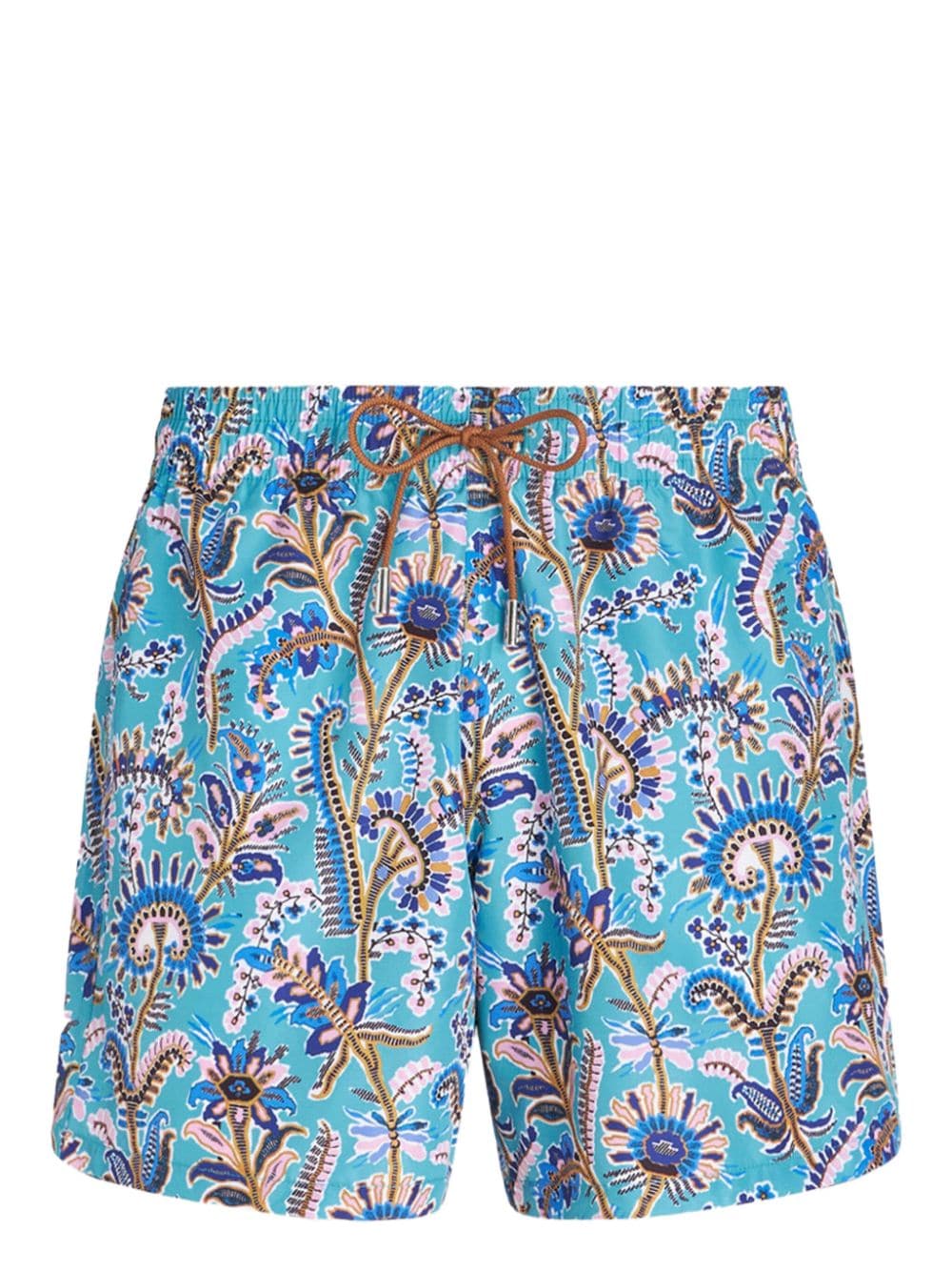 ETRO floral-print swim shorts - Blue von ETRO