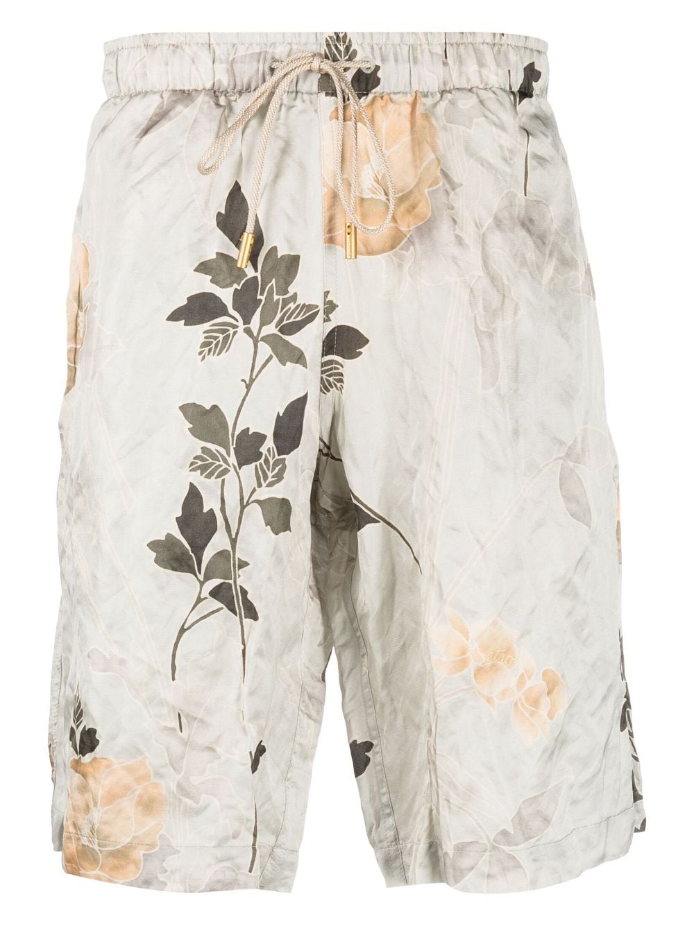 ETRO floral-print swim shorts - Green von ETRO