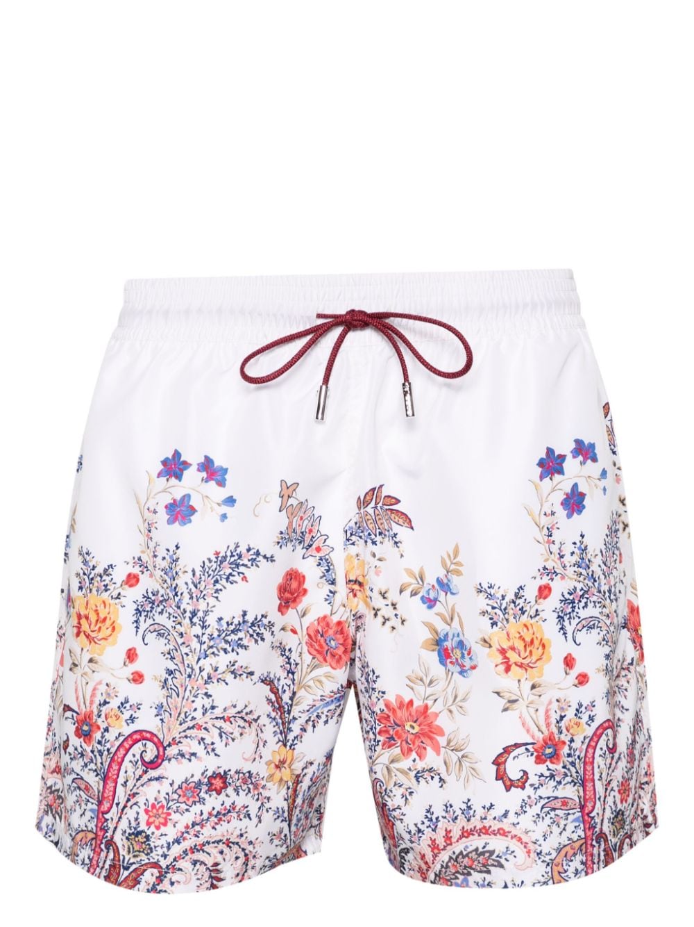 ETRO floral-print swim shorts - White von ETRO