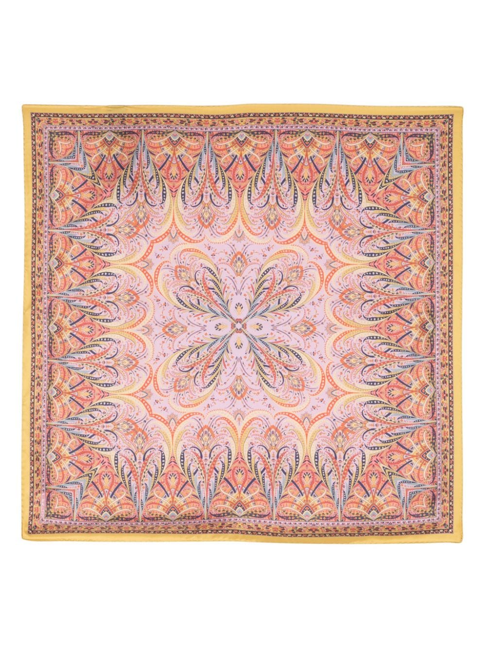 ETRO geometric-print silk scarf - Purple von ETRO