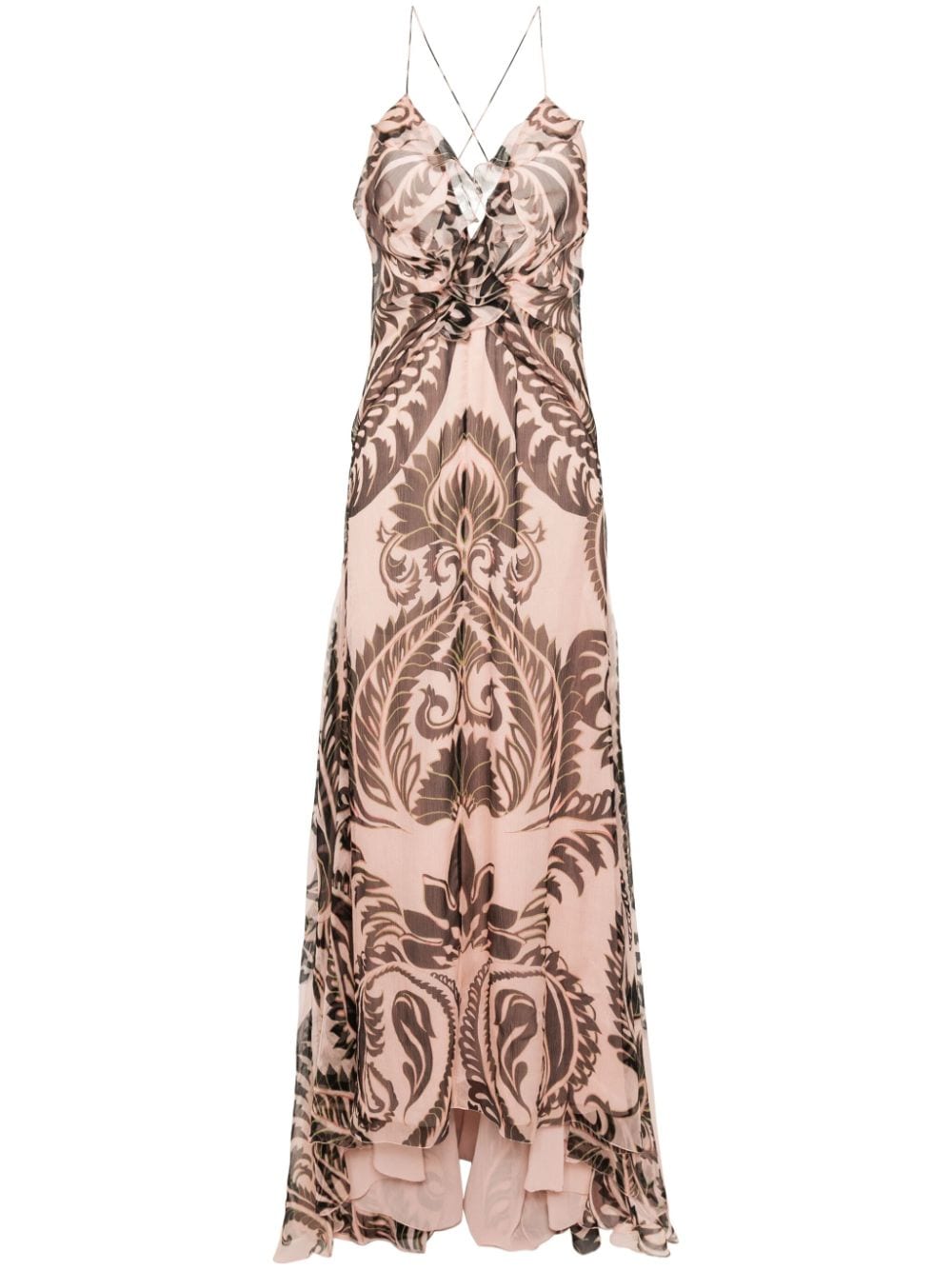 ETRO graphic-print maxi dress - Pink von ETRO