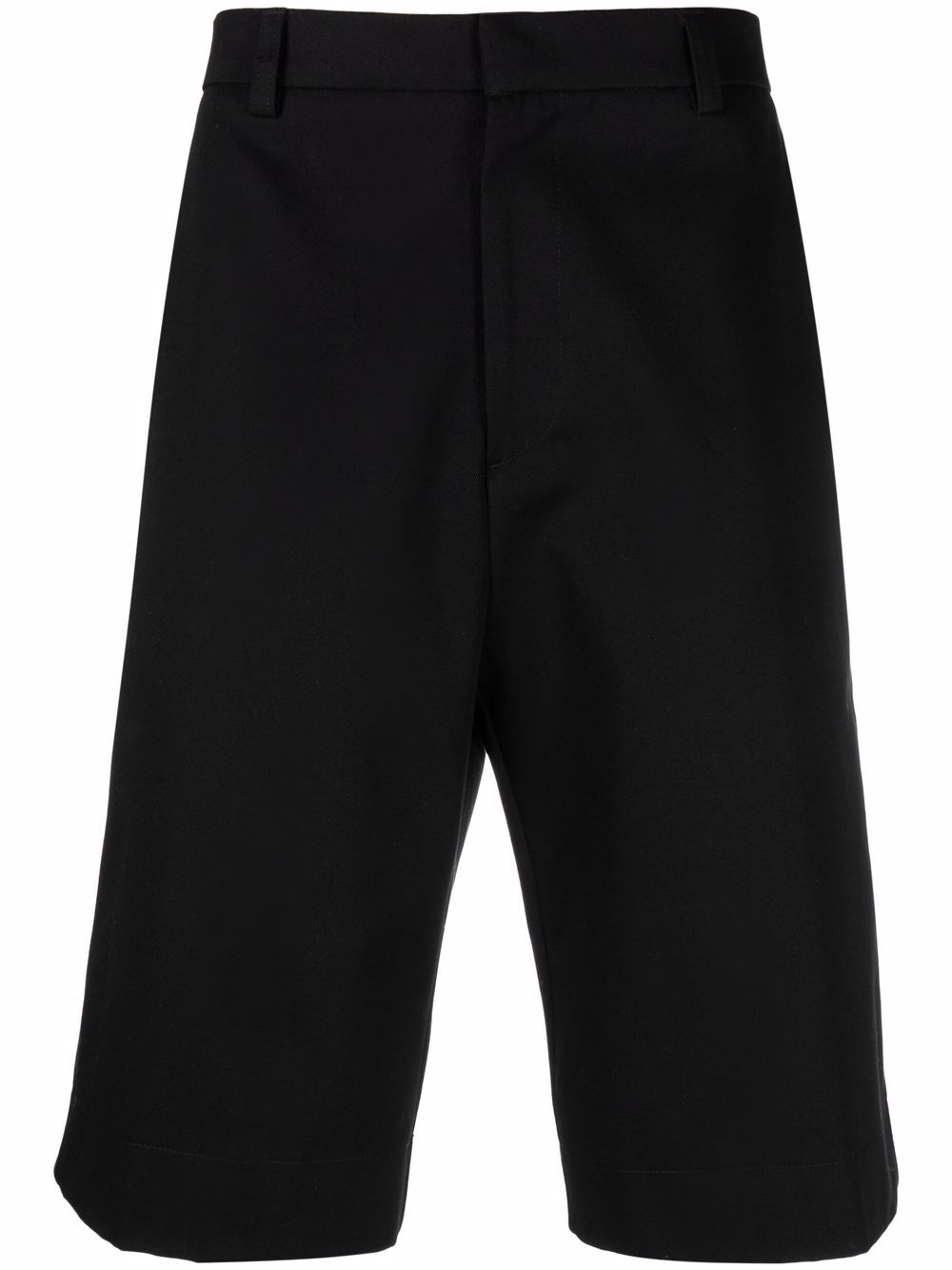 ETRO high-waisted cotton bermuda shorts - Black von ETRO