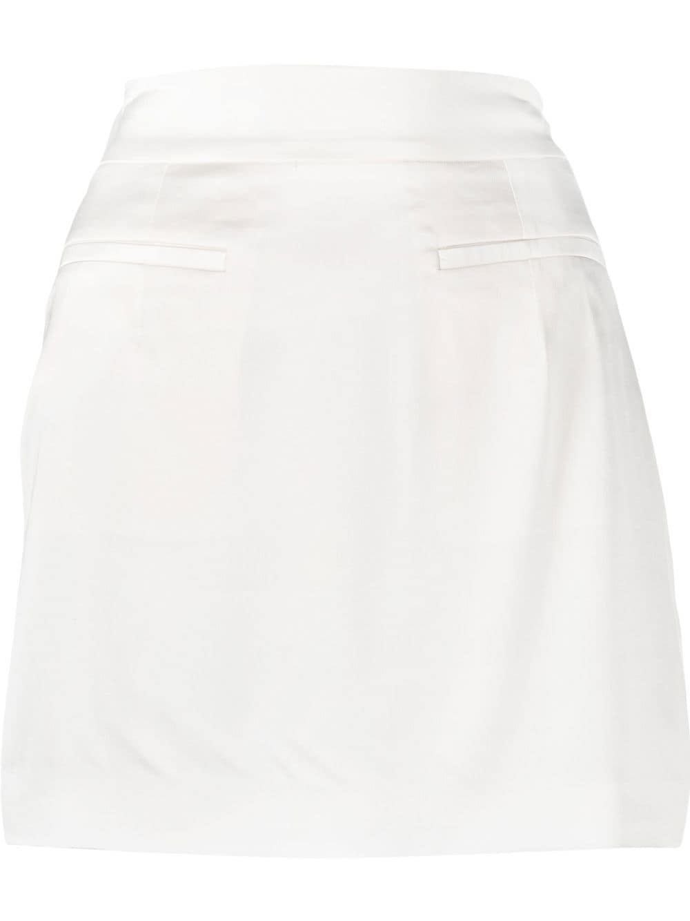 ETRO high-waisted mini skirt - White von ETRO