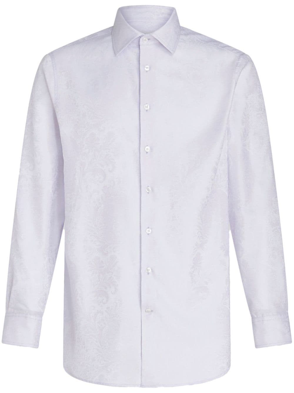 ETRO jacquard cotton shirt - White von ETRO