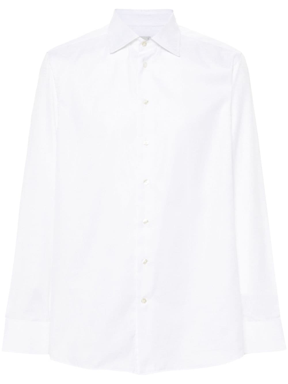 ETRO jacquard-paisley cotton shirt - White von ETRO