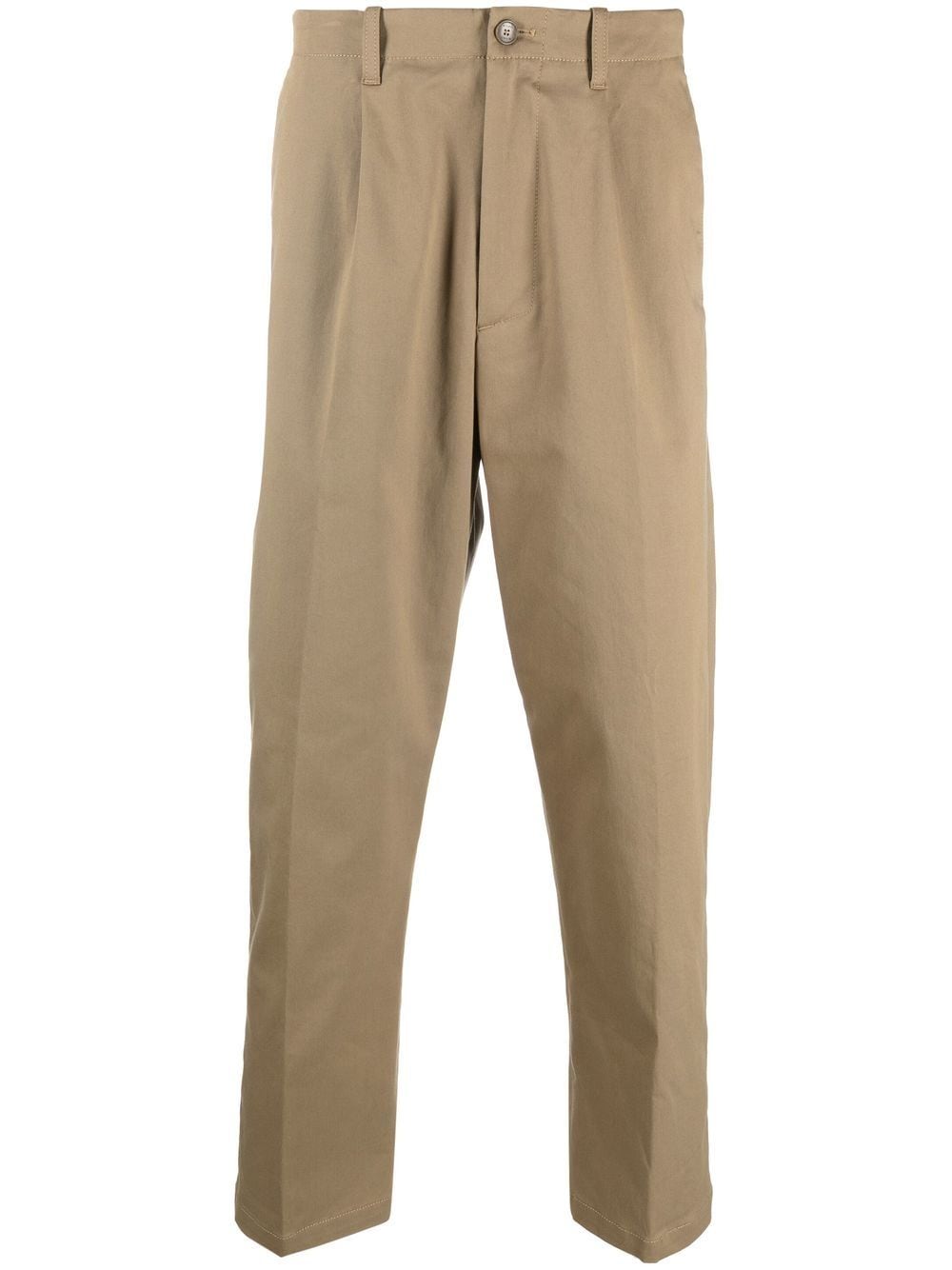ETRO logo straight-leg trousers - Brown von ETRO