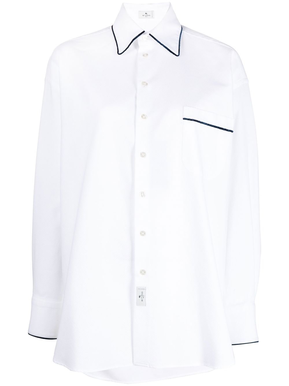 ETRO long-sleeve button-fastening shirt - White von ETRO