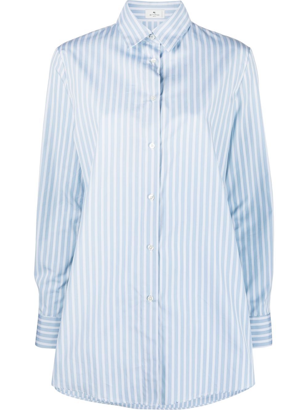 ETRO long-sleeve striped shirt - Blue von ETRO