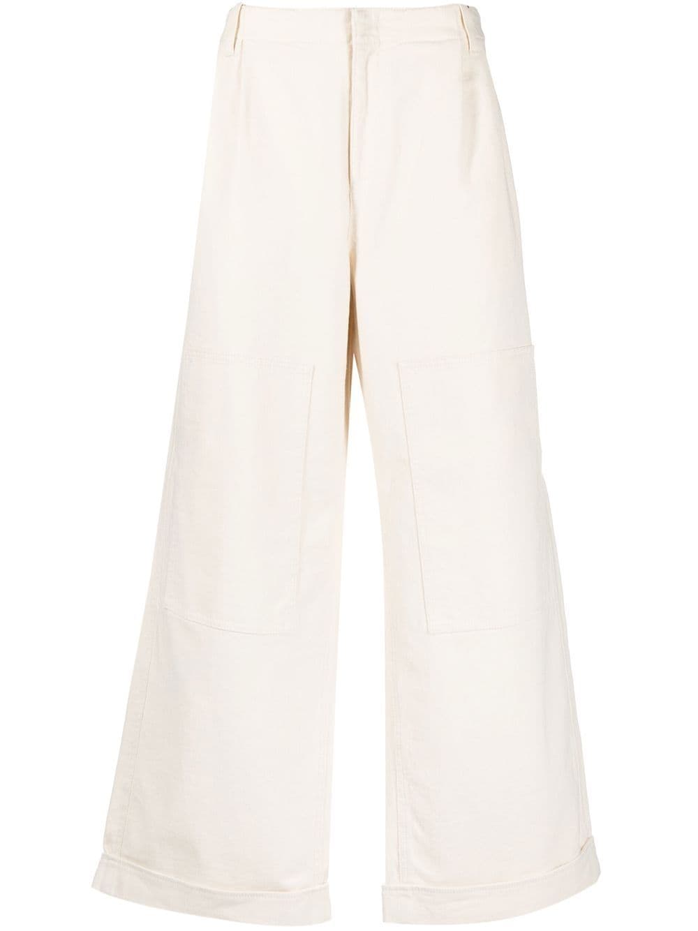 ETRO low-rise wide-leg trousers - Neutrals von ETRO