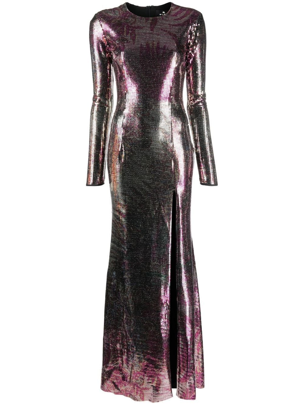 ETRO metallic floor-length dress - Pink von ETRO