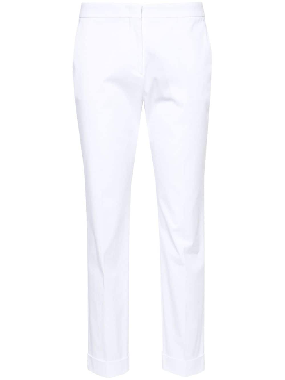 ETRO mid-rise cropped slim trousers - White von ETRO