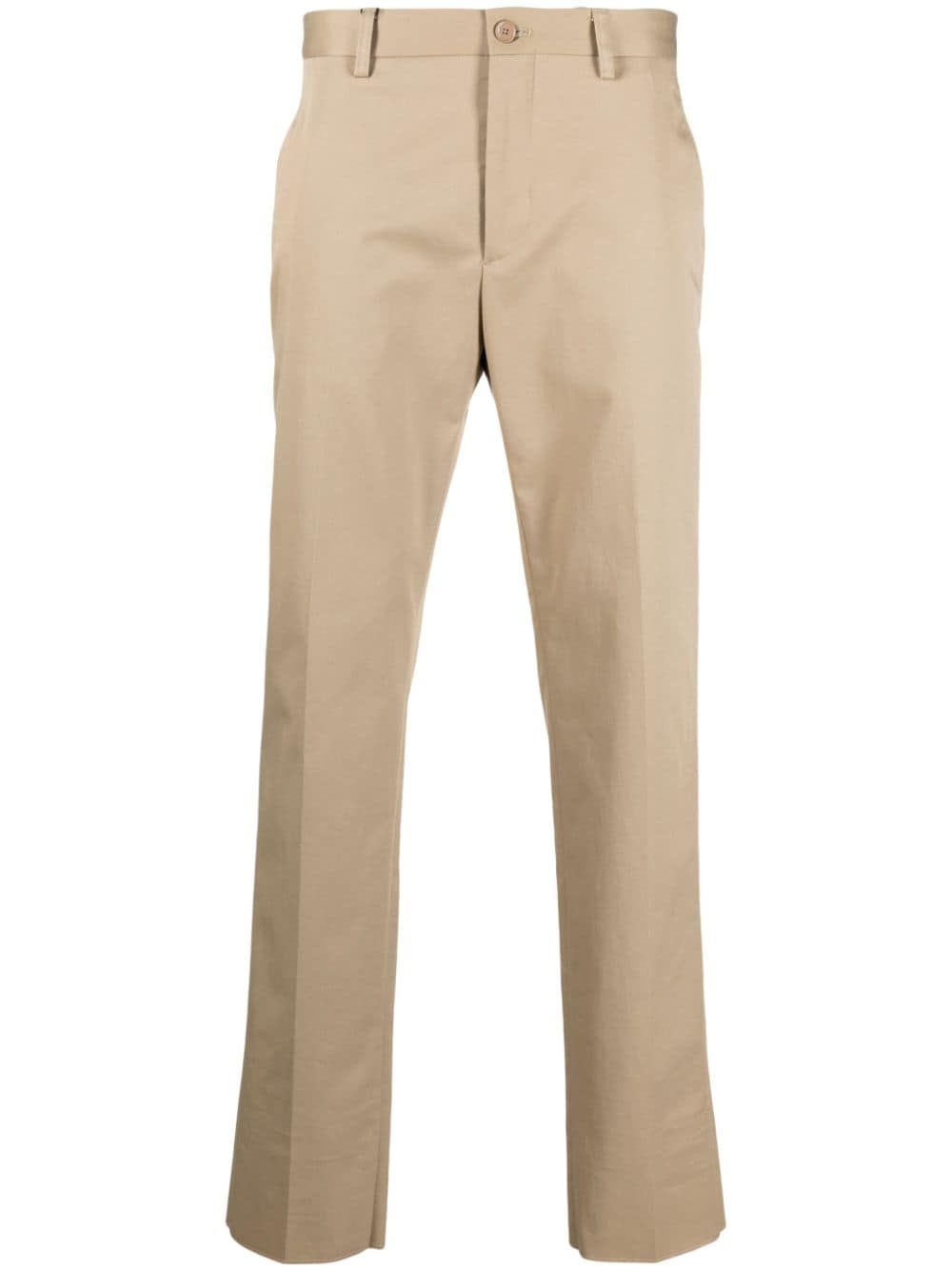 ETRO mid-rise stretch-cotton chinos - Neutrals von ETRO