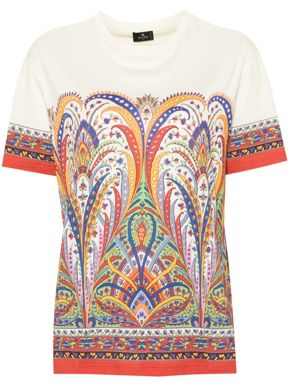 ETRO paisey-print T-shirt - Neutrals von ETRO