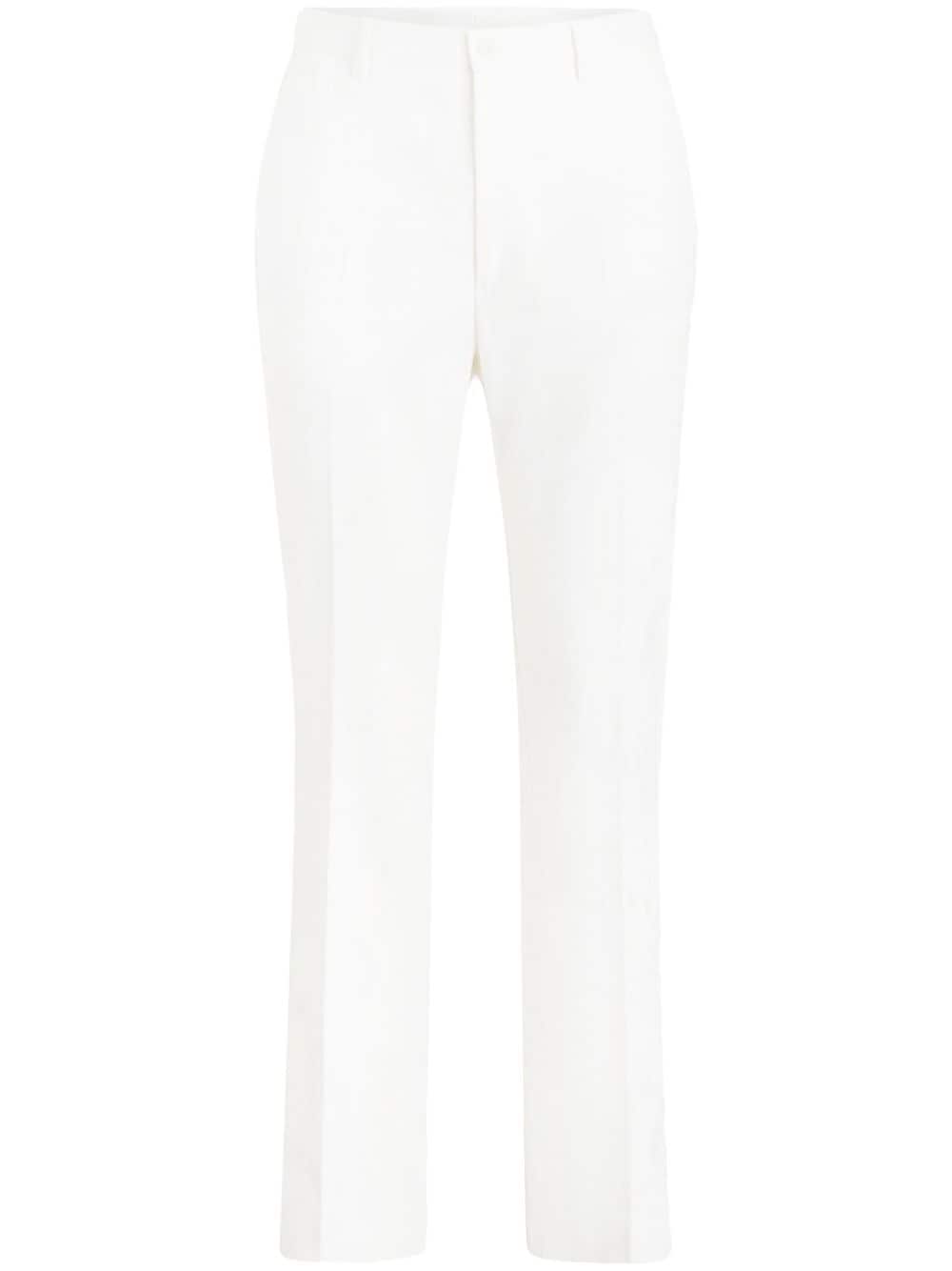 ETRO paisley jacquard tailored trousers - White von ETRO