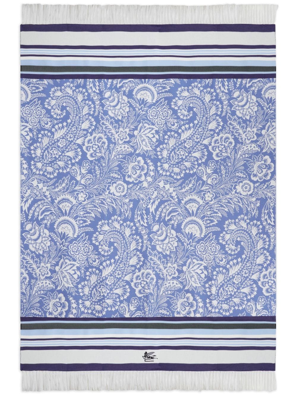 ETRO paisley-print beach towel - Blue von ETRO