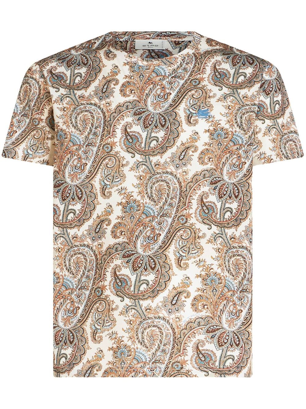 ETRO paisley-print cotton T-shirt - Neutrals von ETRO