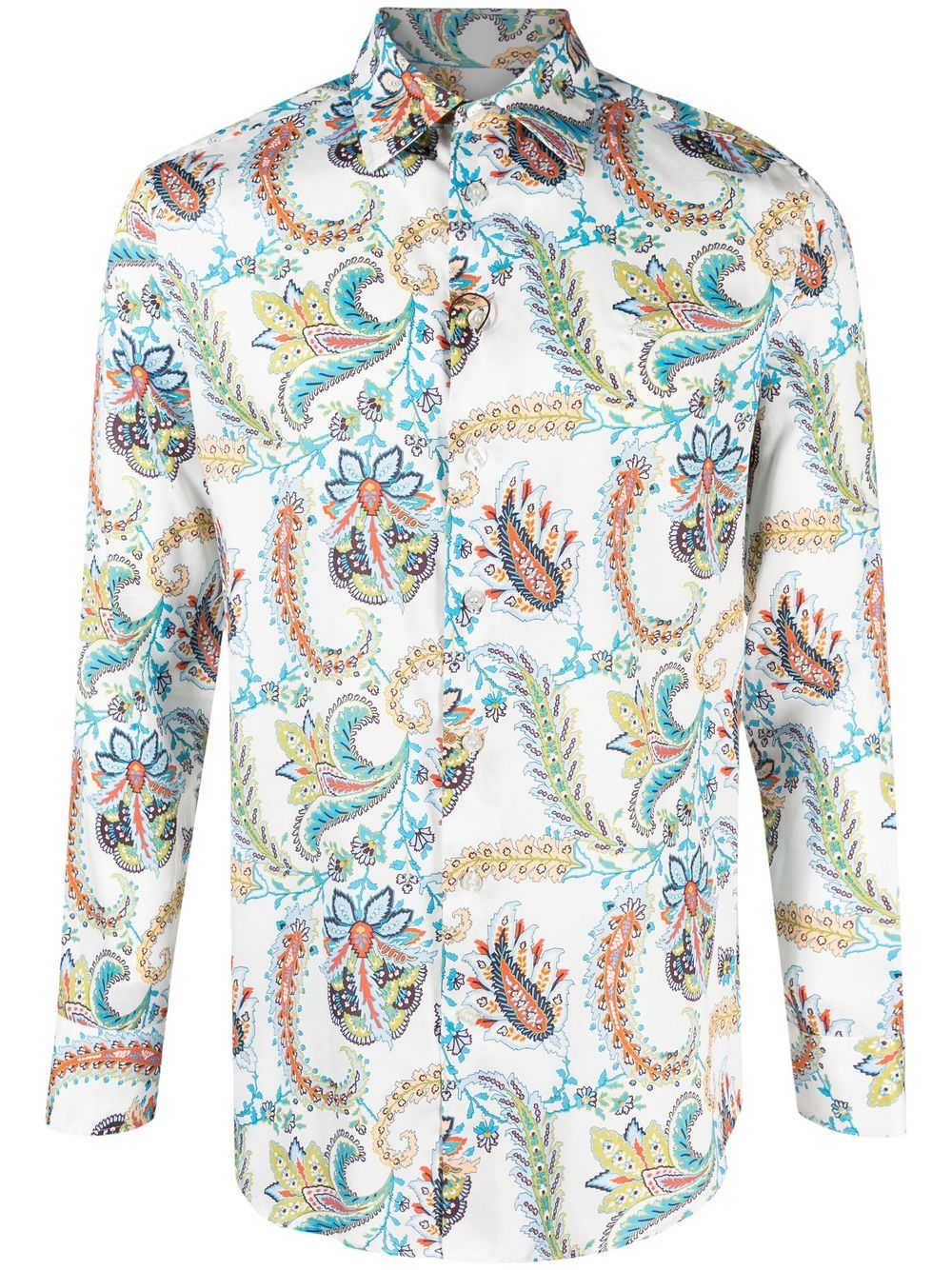 ETRO paisley-print cotton shirt - White von ETRO