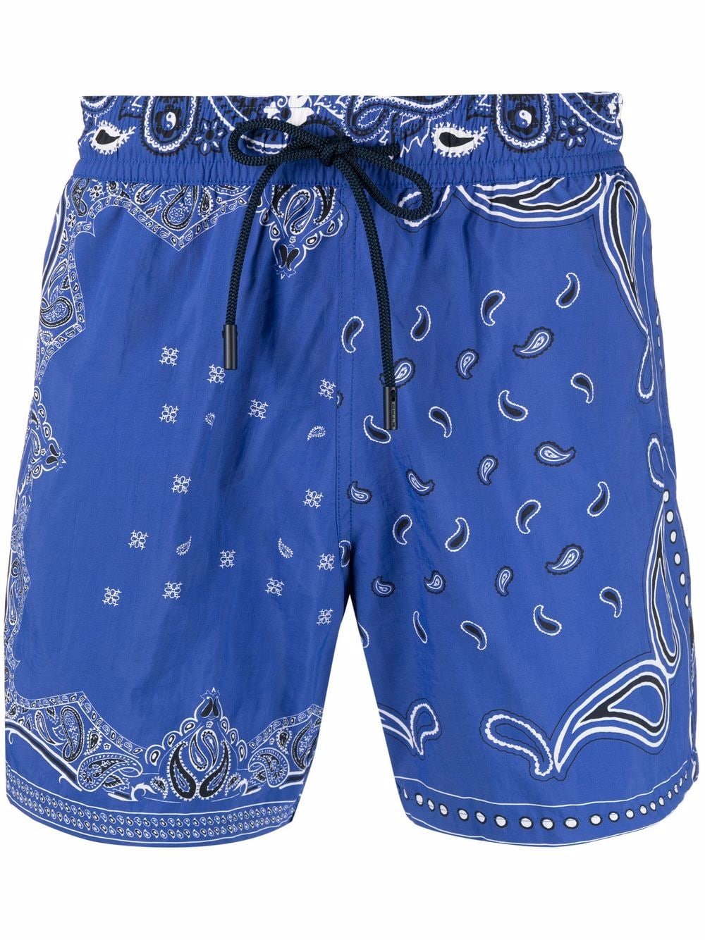 ETRO paisley-print drawstring swim shorts - Blue von ETRO