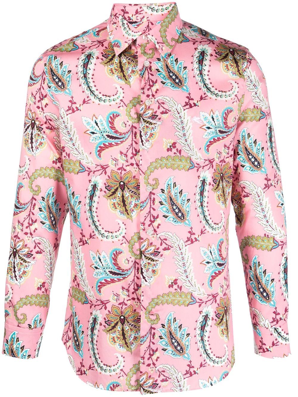 ETRO paisley-print long-sleeved shirt - Pink von ETRO