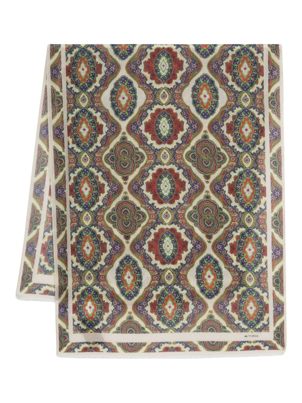 ETRO paisley-print scarf - Brown von ETRO