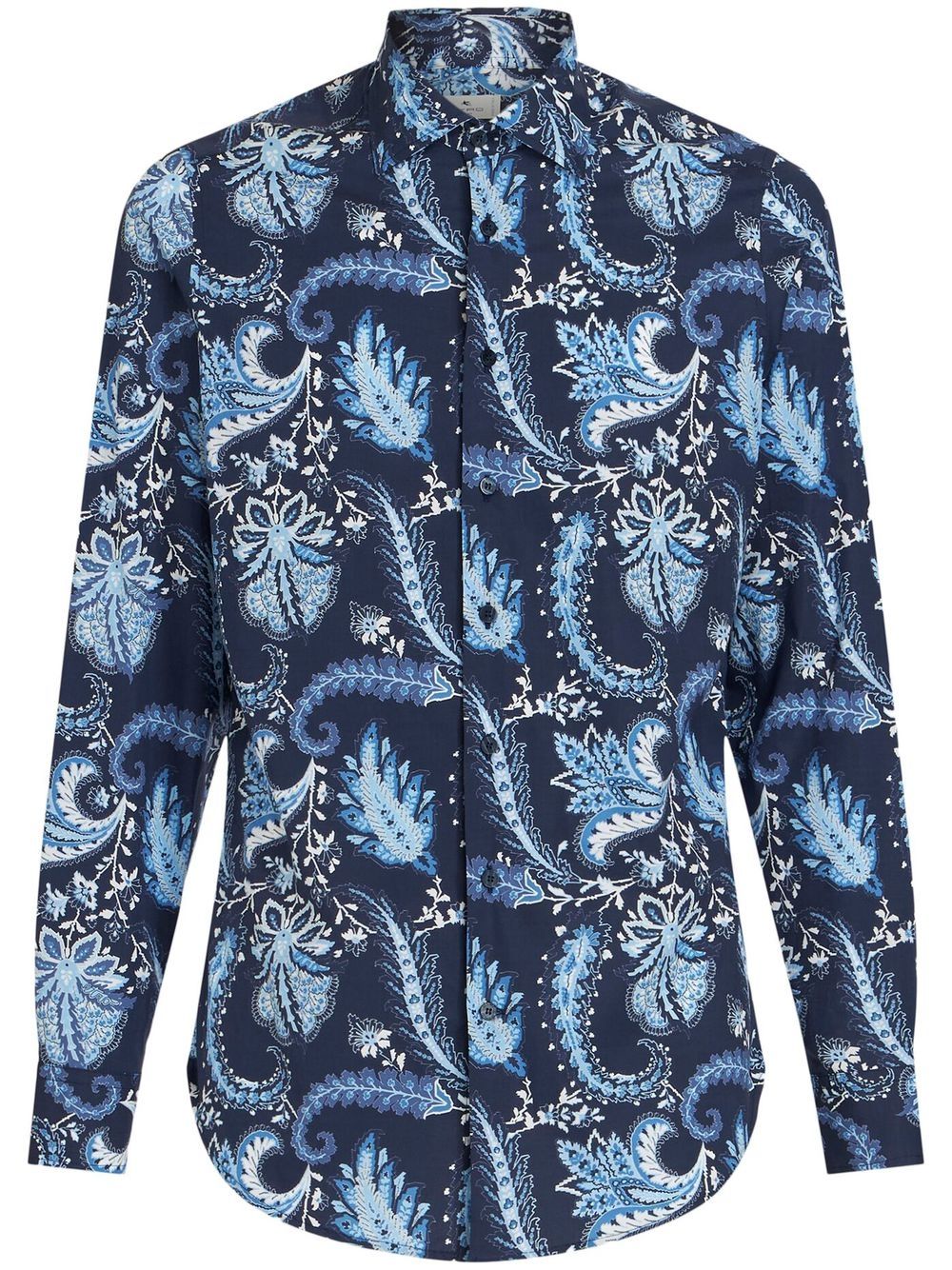 ETRO paisley-print long-sleeve shirt - Blue von ETRO