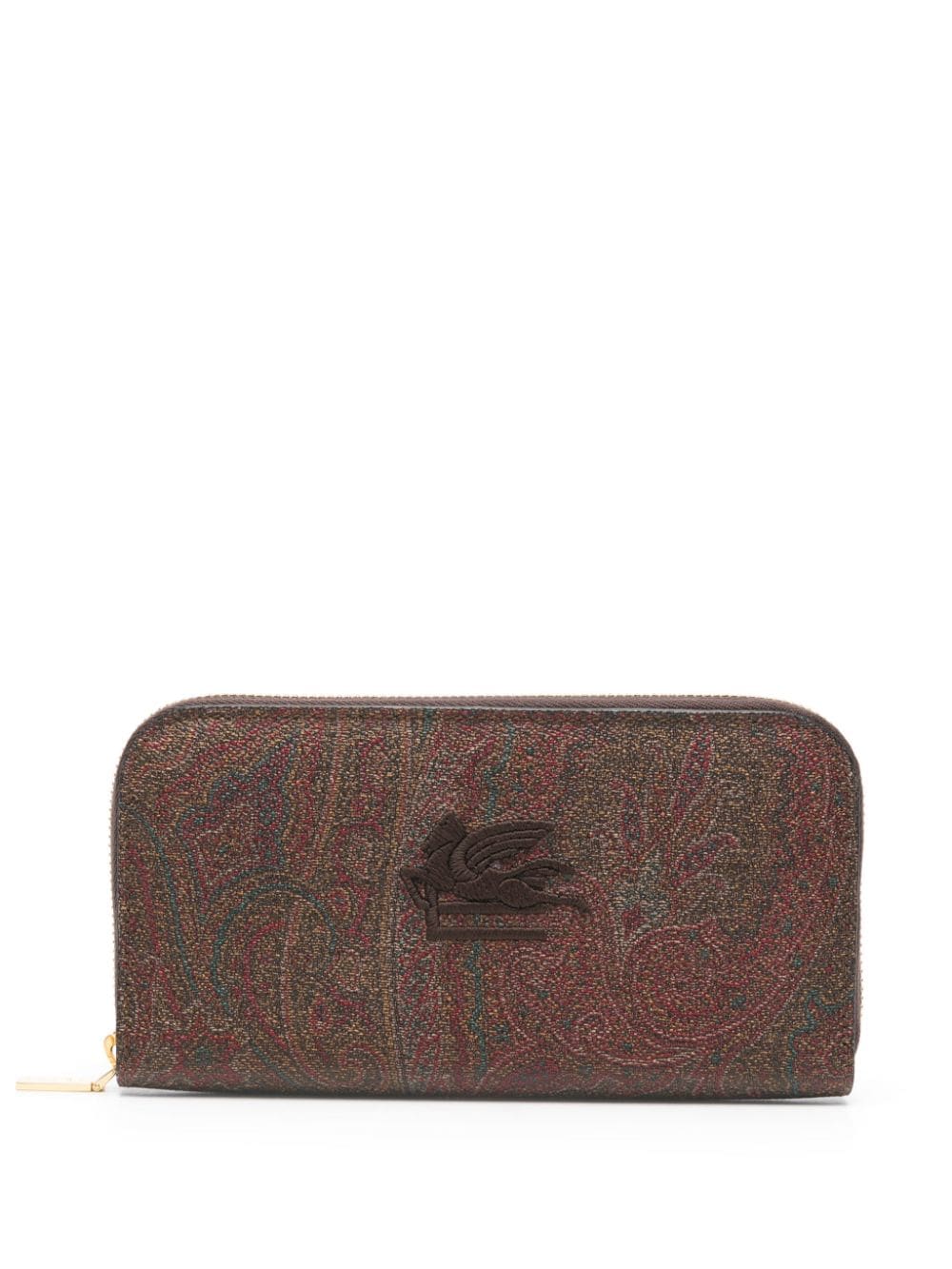 ETRO paisley-print wallet - Brown von ETRO