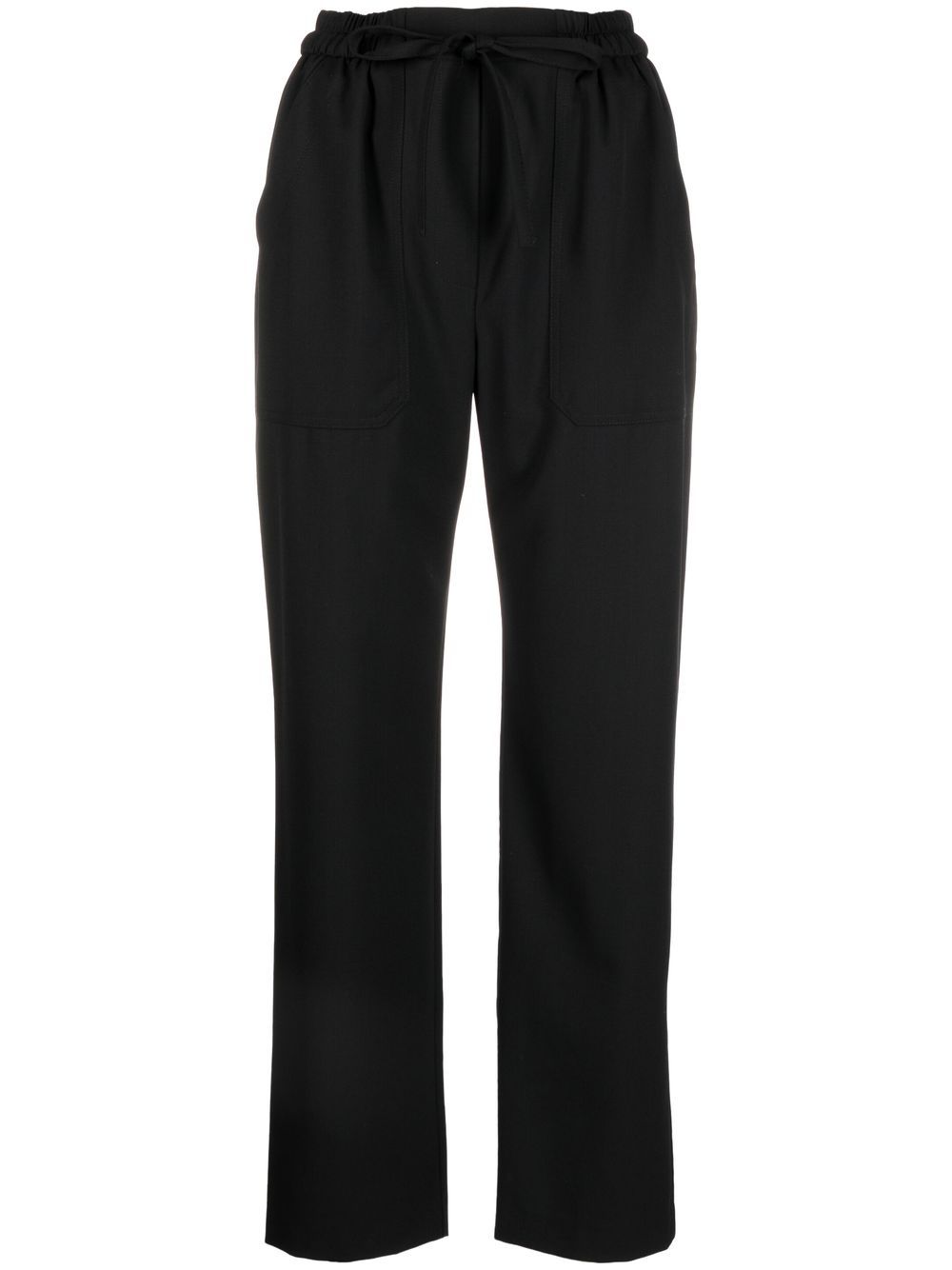 ETRO slim-fit tie-fastening trousers - Black von ETRO