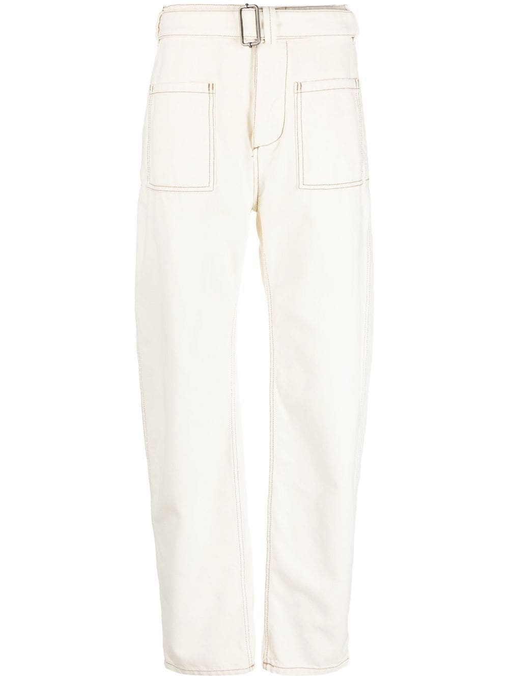 ETRO straight-leg cargo trousers - White von ETRO