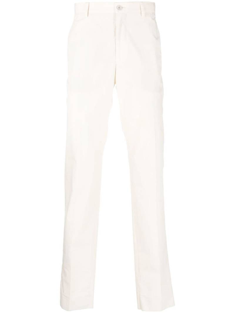 ETRO straight-leg cotton chinos - White von ETRO