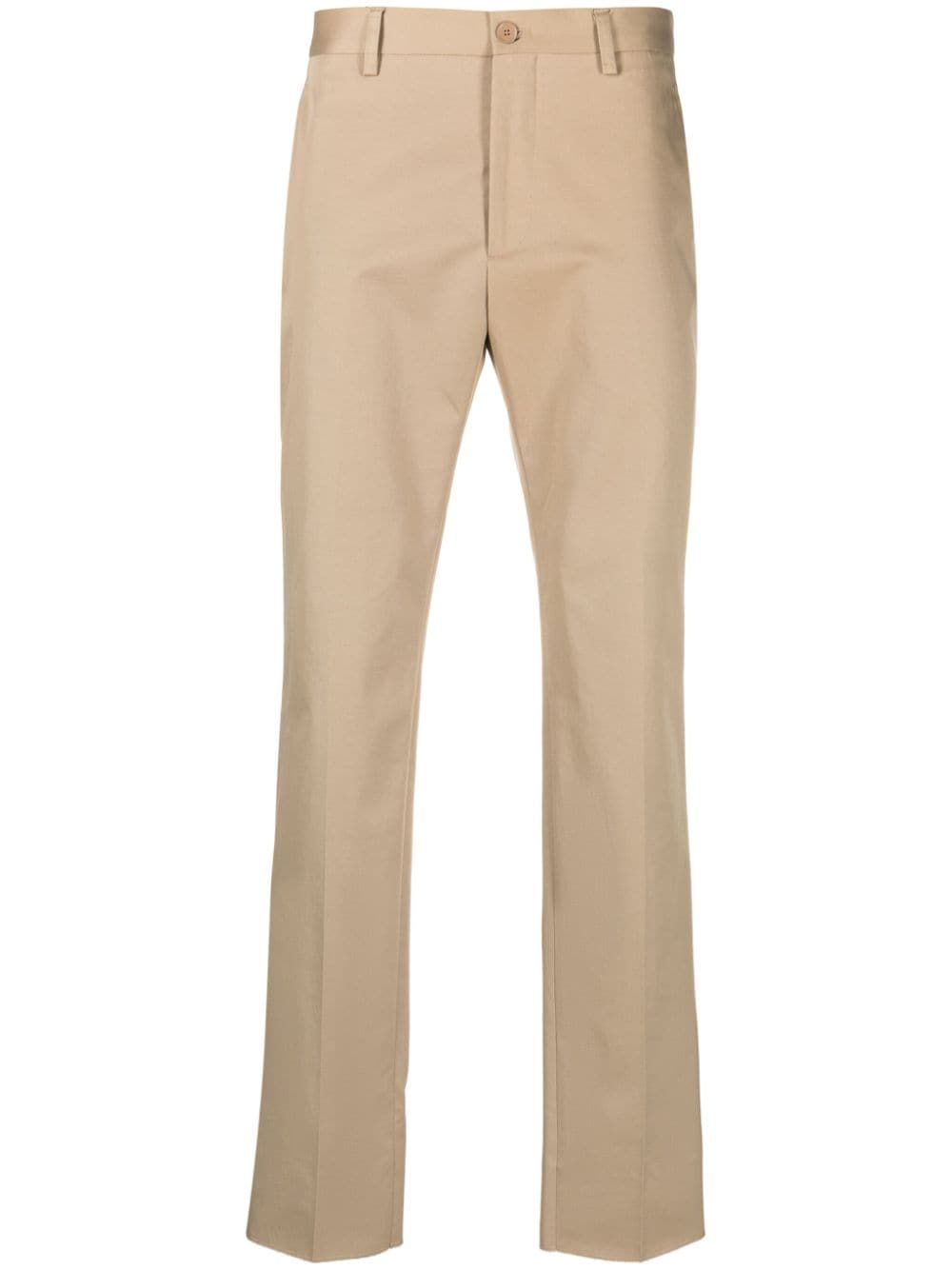 ETRO straight-leg stretch-cotton trousers - Neutrals von ETRO