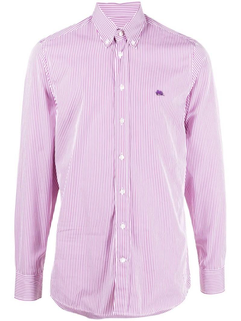 ETRO striped long-sleeve shirt - Pink von ETRO
