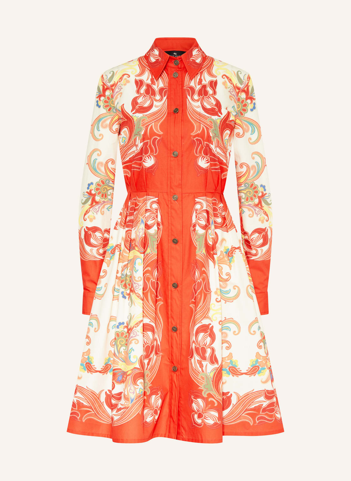 Etro Hemdblusenkleid rot Etro Hemdblusenkleid rot von ETRO