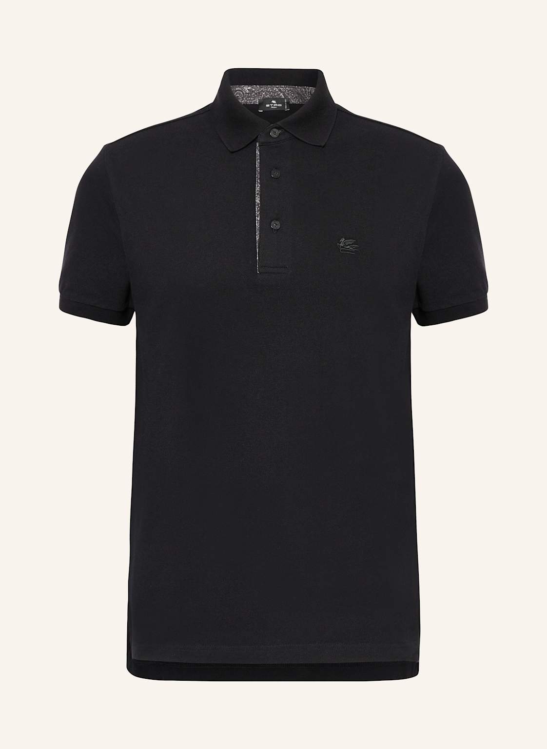 Etro Piqué-Poloshirt schwarz Etro Piqué-Poloshirt schwarz von ETRO