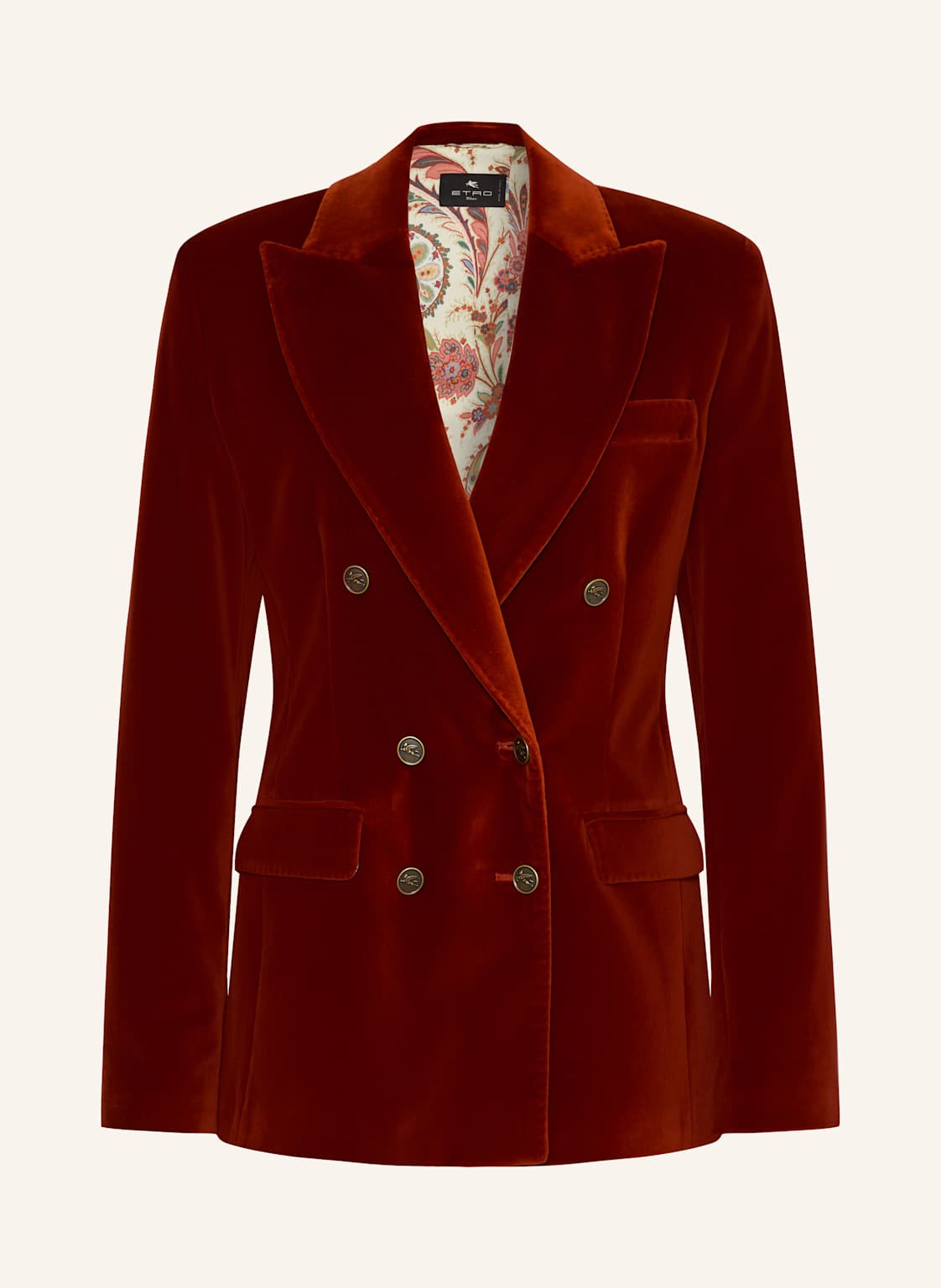 Etro Samtblazer rot Etro Samtblazer rot von ETRO