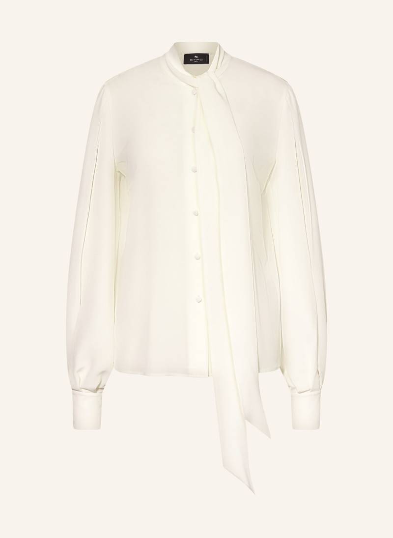 Etro Schluppenbluse Aus Seide weiss von ETRO
