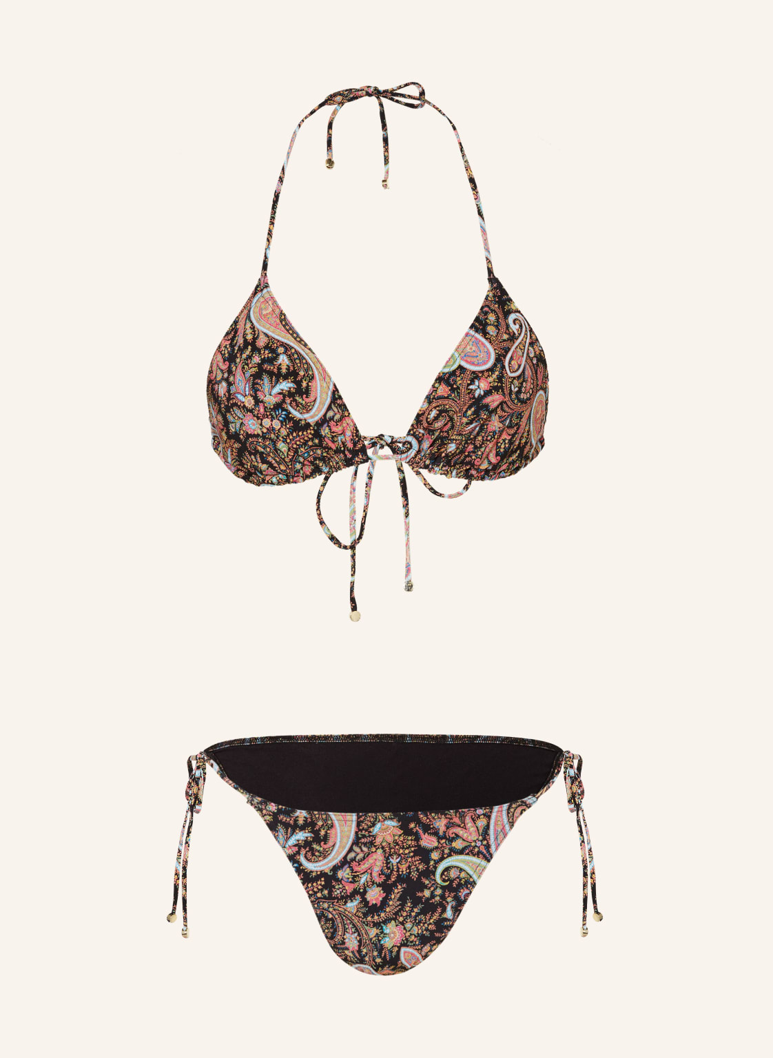 Etro Triangel-Bikini rosa von ETRO