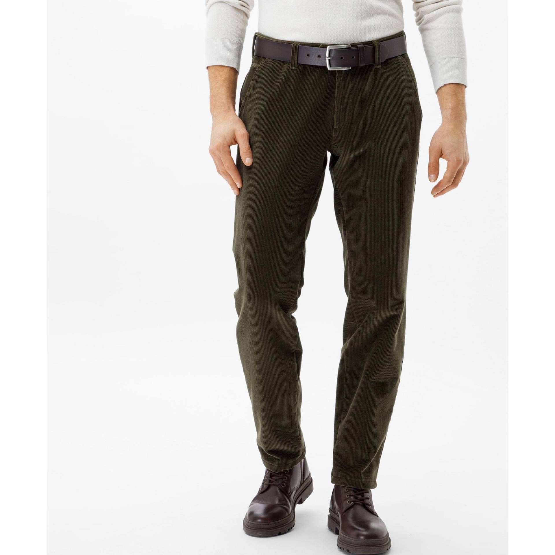 Hose Herren Khaki 46 von EUREX BY BRAX