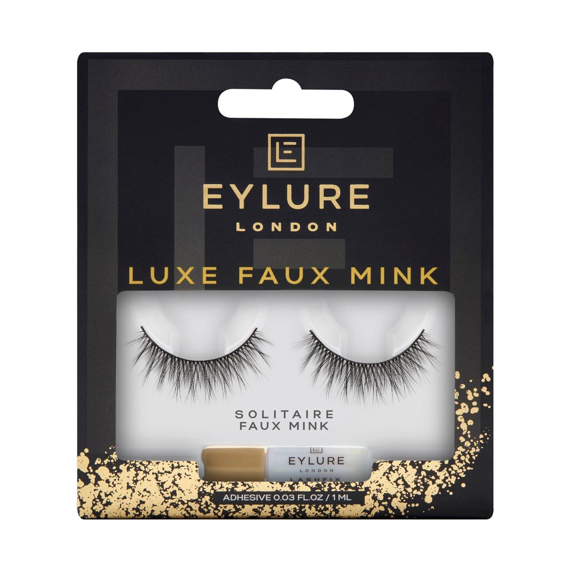 Luxe Faux Mink – Solitaire Damen Black von EYLURE