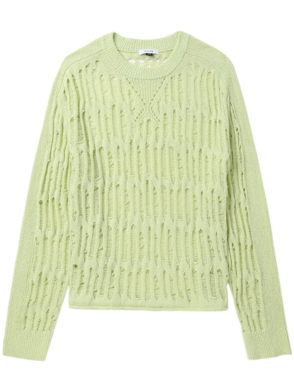 EYTYS Jaxon open-knit jumper - Green von EYTYS