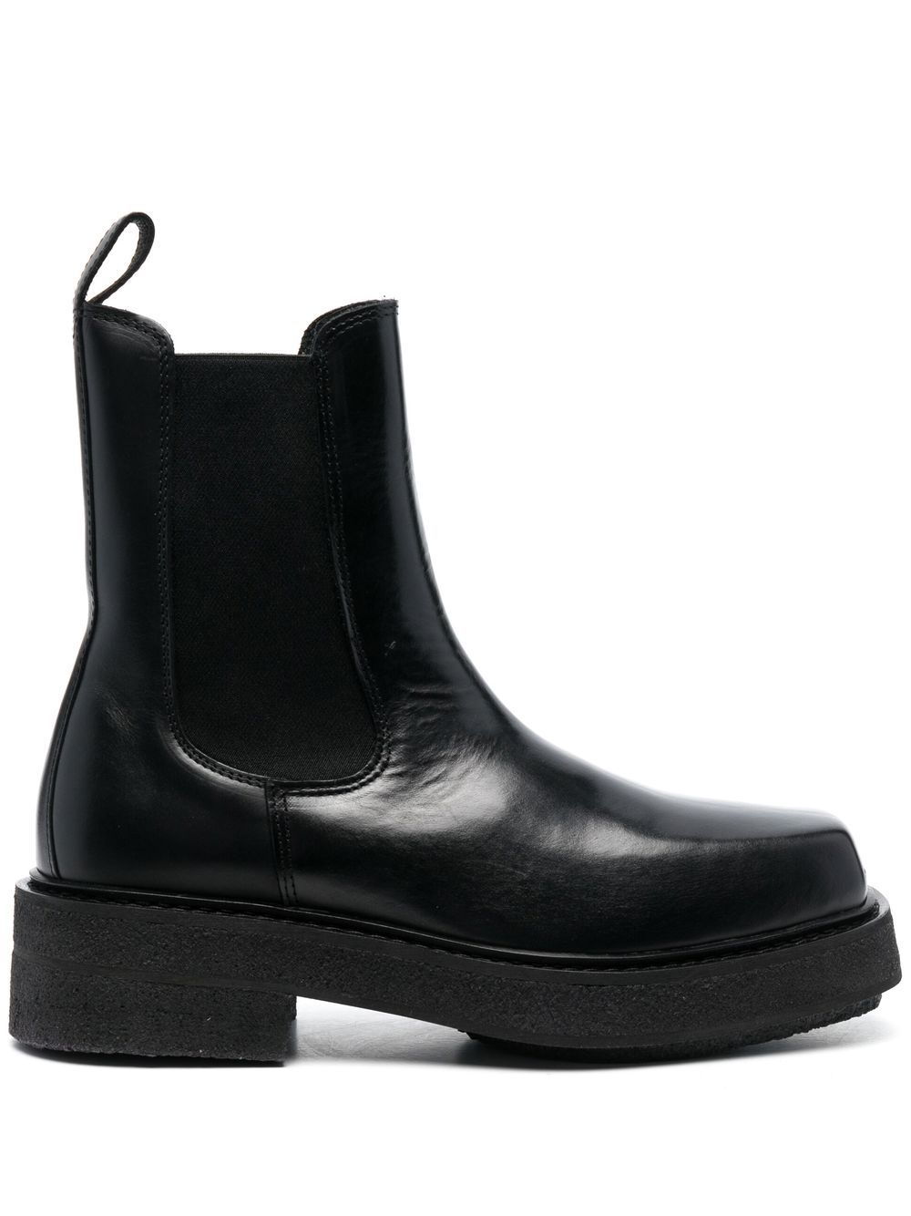 EYTYS Ortega II leather boots - Black von EYTYS
