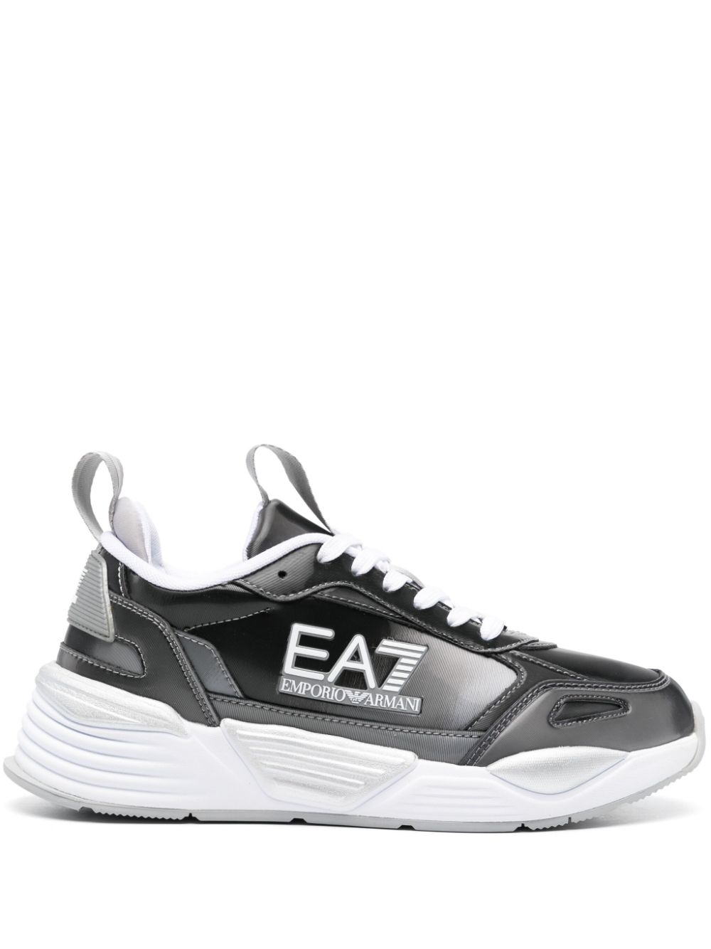 Ea7 Emporio Armani Crusher Distance panelled sneakers - Grey von Ea7 Emporio Armani