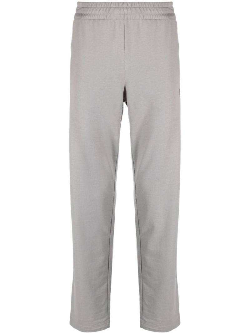 Ea7 Emporio Armani logo-appliqué slim-cut track pants - Grey von Ea7 Emporio Armani