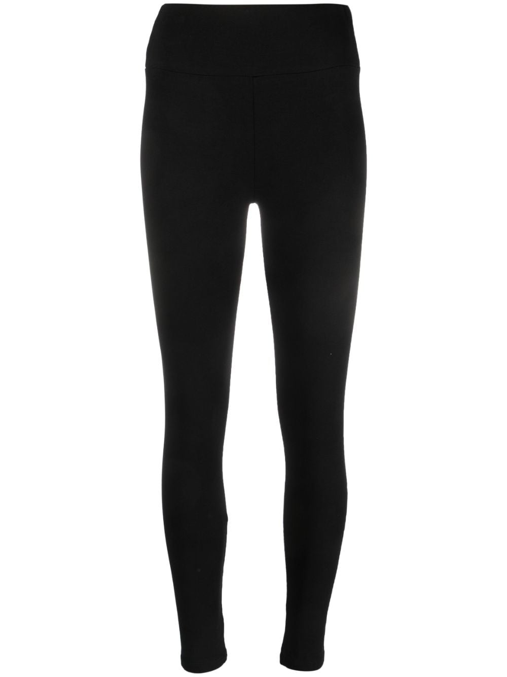 Ea7 Emporio Armani logo-print cotton leggings - Black von Ea7 Emporio Armani