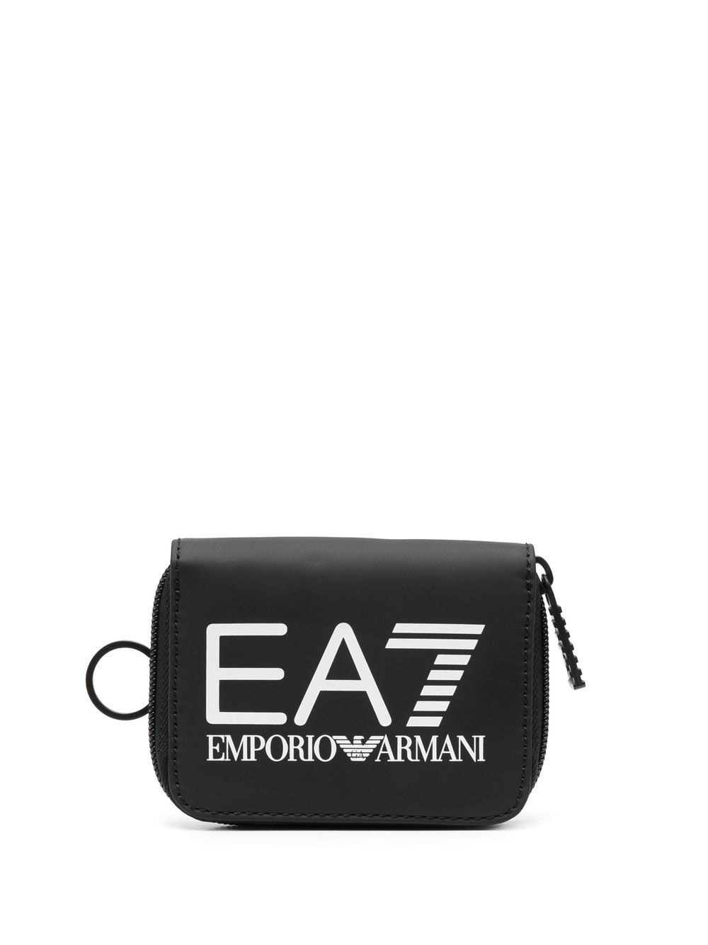 Ea7 Emporio Armani logo print wallet - Black von Ea7 Emporio Armani
