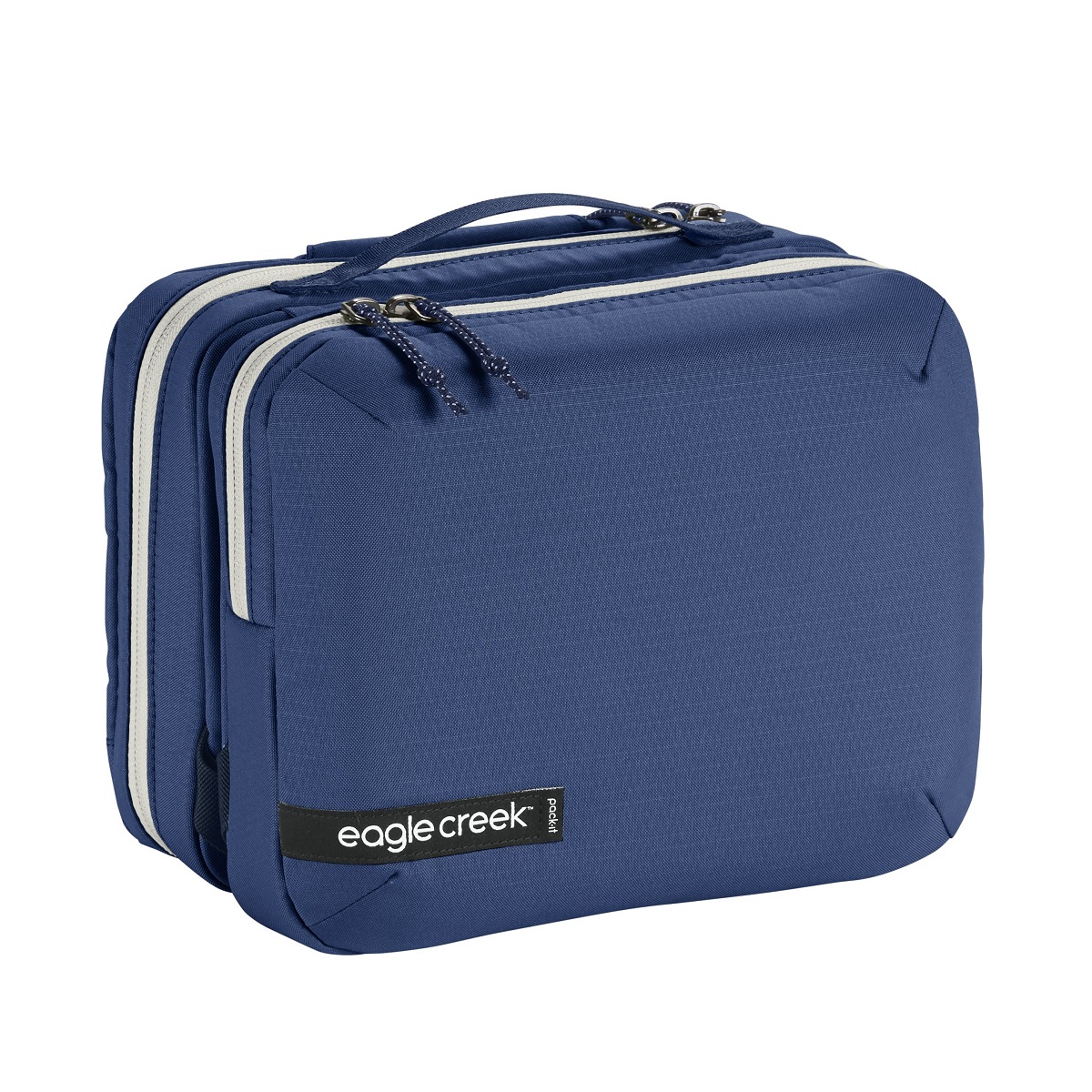 EOL Pack-It Reveal Trifold Toiletry Kit, Blau von Eagle Creek