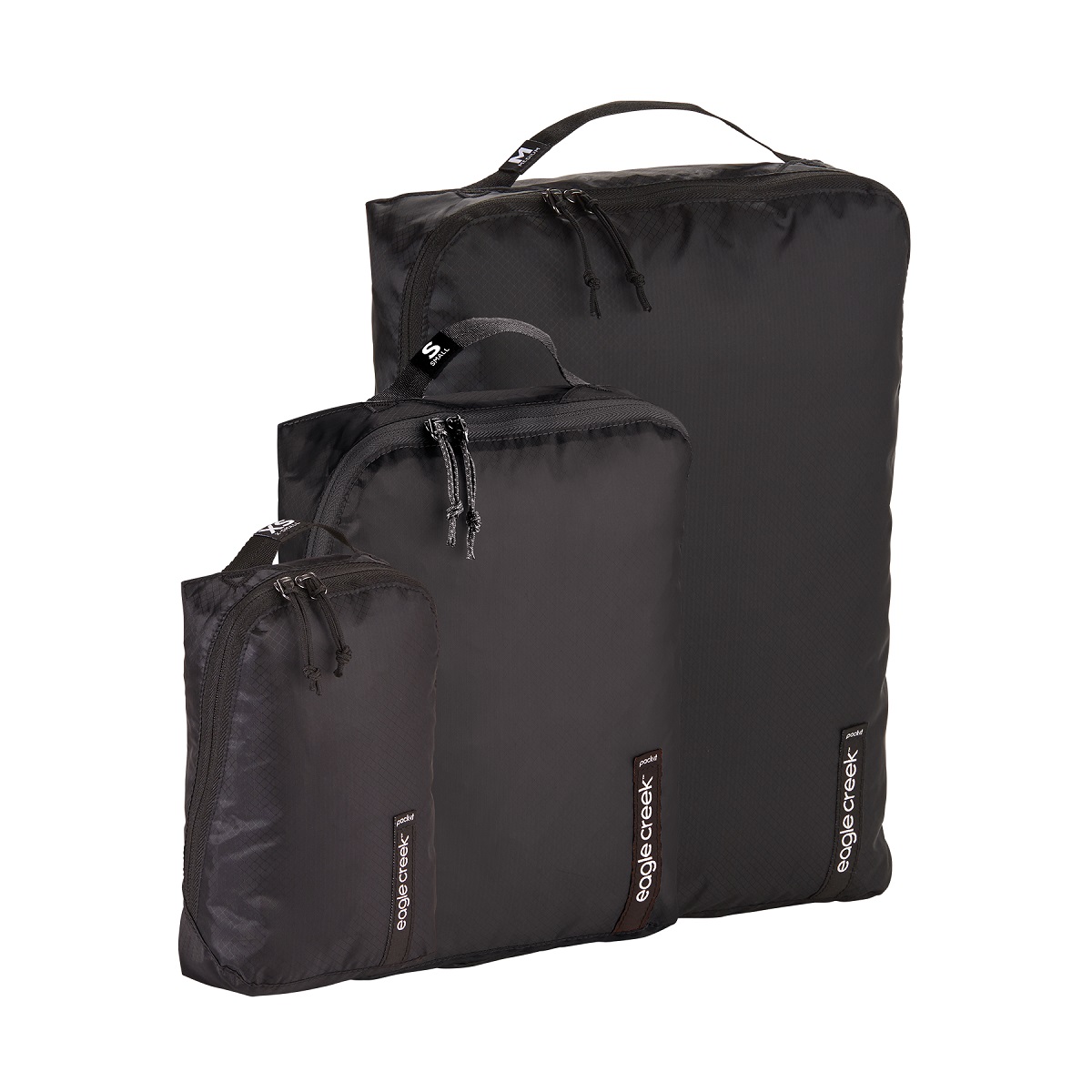 Pack-It Isolate Cube Set XS/S/M, Schwarz Pack-It Isolate Cube Set XS/S/M, Schwarz von Eagle Creek