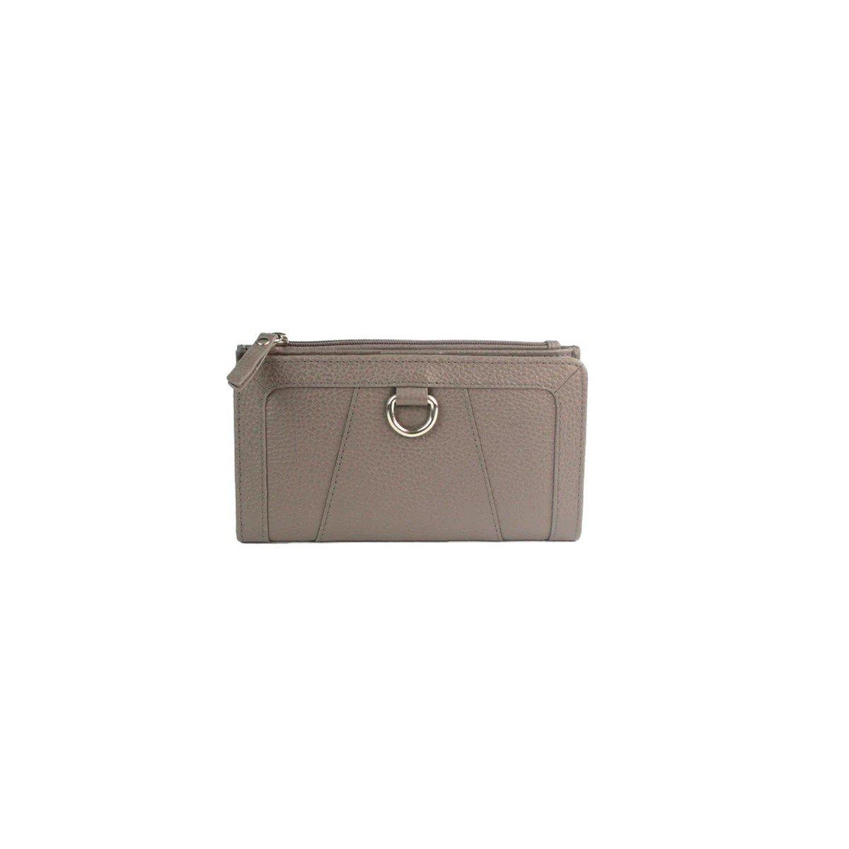 Davina Leder Brieftasche Damen Taupe ONE SIZE von Eastern Counties Leather